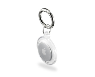 Hama Always Clear Funda para AirTag - Poliuretano Termoplastico - Color Transparente