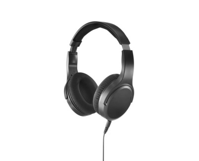 Hama Auriculares Supraaurales con Diadema - Cable 6m - Jack 3.5mm - Color Negro