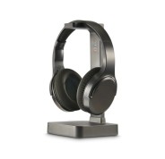 Hama Auriculares Supraaurales con Microfono Omnidireccional - Bluetooth - 2.4GHz - Diadema Ajustable - Color Negro