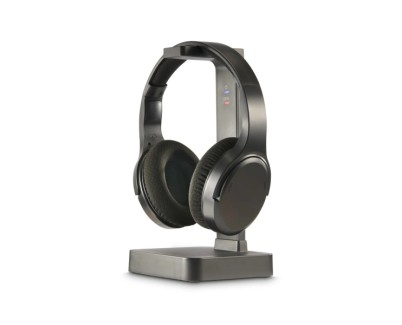 Hama Auriculares Supraaurales con Microfono Omnidireccional - Bluetooth - 2.4GHz - Diadema Ajustable - Color Negro