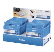 Hama Bayeta de Limpieza para Opticas - 80% Poliester - Lavable a Mano - 20x20cm - Color Gris