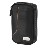 Hama Black Bird Funda para HDD de 2.5\" - Proteccion contra Golpes - Poliester - Bolsillos Interiores - 11.5x3x17cm - Color Negro