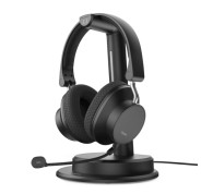 Hama BT-900 Auriculares con Microfono Omnidireccional - Bluetooth - Diadema Ajustable - Rango 10m - Plegable - Jack 3.5mm - Carga por USB-C - Color Negro