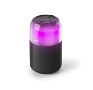 Hama Can Speaker Altavoz Portatil - Potencia 5W - Bluetooth - USB-C - Bateria 1800mAh - Rango 10m - Luz LED - 14.8x8.6x8.6cm - Color Negro