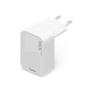 Hama Cargador de Pared - 30W - USB-C - Plegable - Power Delivery - GaN - Qualcomm - Color Blanco
