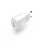 Hama Cargador de Pared - Potencia 6W - USB-A - Color Blanco