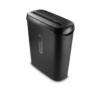 Hama Classic S61 Destructora de Papel Manual - 180W - 8L - Destruye hasta 6 Hojas - Velocidad 2.8m/min - Corte en Tiras P-2 - Destruye Bandas Magneticas y Tarjetas - 28.5x13.5x32.2cm - Color Negro