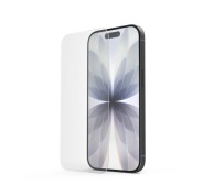 Hama Clear Protect Protector de Pantalla para iPhone 17 - Antihuellas - Base de Montaje - Vidrio de Seguridad - Grado de Dureza 9H - Color Transparente