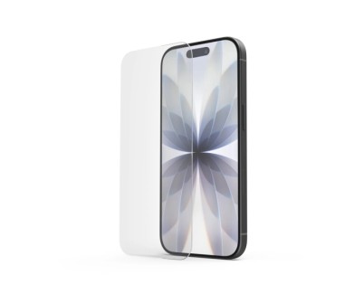 Hama Clear Protect Protector de Pantalla para iPhone 17 - Antihuellas - Base de Montaje - Vidrio de Seguridad - Grado de Dureza 9H - Color Transparente