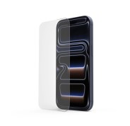 Hama Cristal Protector para iPhone 17 Pro - Antihuellas - Base de Montaje - Vidrio de Seguridad - Grado de Dureza 9H - Color Transparente