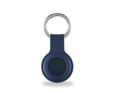 Hama Essential Funda para AirTag - Silicona Antiadherente - Color Azul