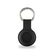Hama Essential Funda para AirTag - Silicona Antiadherente - Color Negro