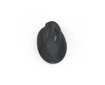 Hama EWM-500R Raton Optico Vertical Inalambrico para Diestros 1600dpi - Ergonomico - 7 Botones - Rango 10m - Silencioso - 7.1x8.6x11.5cm - Color Negro