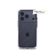 Hama Extreme Protect Funda para iPhone 17 Pro - Antideslizante - Policarbonato - Proteccion D3O - Bordes Elevados - Color Transparente