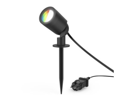 Hama Foco de Jardin Inteligente - Piqueta de Tierra - Impermeable - WiFi - IP44