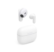 Hama Freedom Light II Auriculares con Microfono Omnidireccional - Bluetooth - Autonomia hasta 20h - Rango 10m - Asistente de Voz - Carga por USB-C - Color Blanco