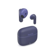 Hama Freedom Light II Auriculares con Microfono Omnidireccional - Bluetooth - Rango 10m - Asistente de Voz - Carga por USB-C - Color Azul