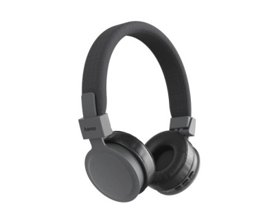 Hama Freedom Lit III Auriculares con Microfono Omnidireccional - Bluetooth - Plegable - Diadema Ajustable - Asistente de Voz - Carga por USB-C - Color Negro