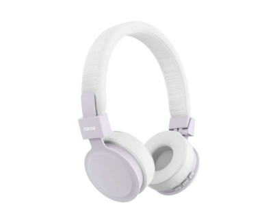 Hama Freedom Lit III Auriculares con Microfono Omnidireccional - Bluetooth - Plegable - Diadema Ajustable - Rango 10m - Asistente de Voz - Carga por USB-C - Color Blanco