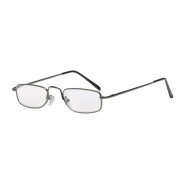 Hama Gafas de Lectura de +2.0 Dioptrias - Montura Metalica - Unisex - Color Plata