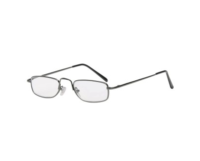 Hama Gafas de Lectura de +2.0 Dioptrias - Montura Metalica - Unisex - Color Plata