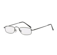 Hama Gafas de Lectura de +2.5 Dioptrias - Montura Metalica - Unisex - Color Plata