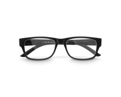 Hama Gafas de Lectura de +3.0 Dioptrias - Montura de Plastico Reciclado - Unisex - Color Negro