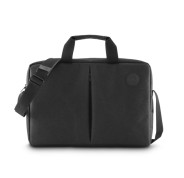 Hama Genua Maletin para Portatiles hasta 15.6\" - Poliester - Bandolera Ajustable - Bolsillo Frontal - 42.5x5x31cm - Color Negro