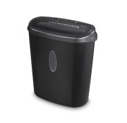 Hama Home x12CD Destructora de Papel Manual - 529W - Apagado Automatico - Destruye hasta 13 Hojas - Velocidad 2m/min - Corte Transversal P-4 - Destruye Bandas Magneticas y Tarjetas - Color Negro