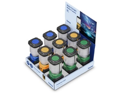 Hama L250 Linternas LED - Bateria - 250 Lumenes - Gancho Plegable - Autonomia hasta 15H - 6.1x14.3x6.1cm - Colores Surtidos