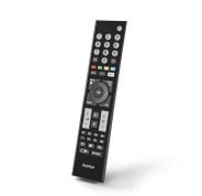 Hama Mando a Distancia para TV Grundig - Alcance 10m - 48 Botones - Acceso Directo a Plataformas de Streaming - 22.4x5x2.1cm - Color Negro
