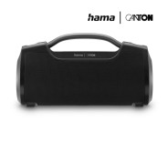 Hama Mate Pro Altavoz Portatil - Potencia 60W - Bluetooth - USB-C - Bateria 3600mAh - IPX6 - Rango 10m - 17.2x31x12cm - Color Negro