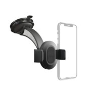 Hama Move Soporte de Coche para Smartphone - Ventosa para Parabrisas - Ancho Dispositivo de 5.5 a 8.5cm - Color Negro