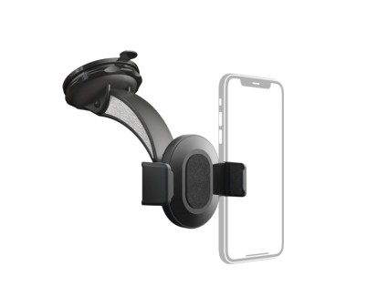 Hama Move Soporte de Coche para Smartphone - Ventosa para Parabrisas - Ancho Dispositivo de 5.5 a 8.5cm - Color Negro