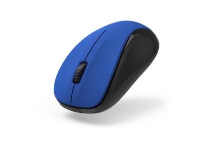 Hama Mw-300 V2 Raton Optico Inalambrico 1200dpi - 3 Botones - Silencioso - USB-A RF 2.4GHz - Uso Ambidiestro - Rango 10m - 5.8x3.7x10.3cm - Color Azul