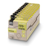 Hama Pack de 200 Esquinas Adhesivas para Foto - Borde 10mm - Polipropileno - Color Transparente
