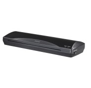 Hama Plastificadora A3 - Laminas hasta 0.6mm - Uso en Caliente y Frio - Velocidad Laminacion 250mm/min - Calentamiento en 4 Minutos - Boton de Liberacion - 44x14x6.5cm - Color Negro