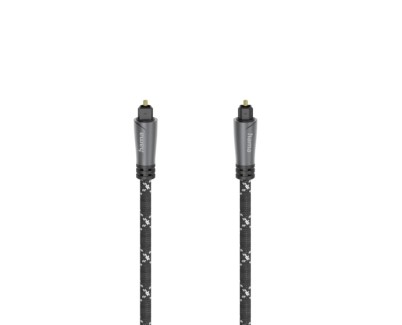 Hama Prime Cable de Fibra Optica - Longitud 1.5m - Color Negro