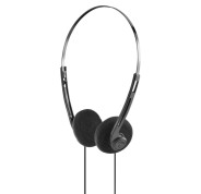 Hama Slight II Auriculares con Diadema - Cable 1.2m - Jack 3.5mm - Color Negro