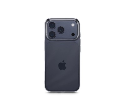 Hama Slim Protect Funda para iPhone 17 Pro - Antiamarilleo - Policarbonato - Bordes Elevados - Color Transparente