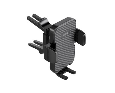 Hama Soporte de Coche para Smartphone - Pinza para Rejilla - Peso Max 230g - Universal - Color Negro