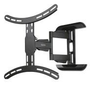 Hama Soporte de Pared para TV hasta 65\" - Peso Max 35kg - Inclinable - Giratorio - VESA 400x400mm - Acero - Gestor de Cables - Nivel de Burbuja - Color Negro