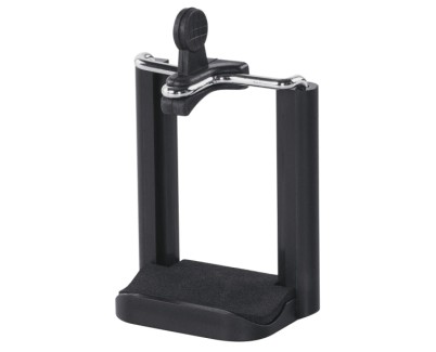 Hama Soporte de Smartphone para Tripode - Rosca 1/4\" - Peso Max 300g - Ancho Dispositivo de 5.5 a 8.2cm - Color Negro