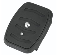 Hama Star 200 Soporte de Liberacion Rapida para Tripode - Tornillo de 1/4\" - Plastico - 6.6x5.1cm - Color Negro