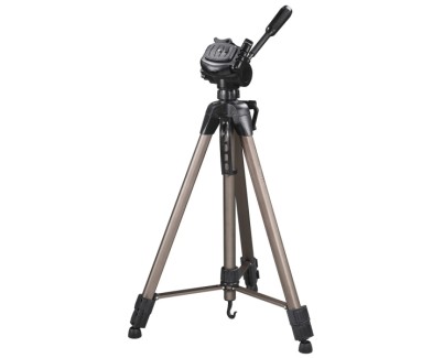 Hama Star 63 Tripode para Camara de Fotos - Peso Max 4kg - Altura Ajustable hasta 166cm - Manivela en Columna Central - Aluminio - Soporte de Liberacion Rapida - Cabezal de 3 Vias - Color Beige