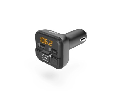 Hama Transmisor FM para Coche - Entrada USB - Color Negro