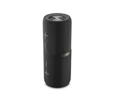Hama Twin 4.0 Altavoz Portatil - Potencia 30W - Bluetooth - USB-C - Bateria 4000mAh - Rango 10m - Antideslizante - 21x8.4x8.4cm - Color Negro