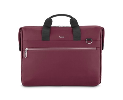 Hama Ultimate Maletin para Portatiles hasta 16.2\" - Poliester - Interior Acolchado - 44.5x7x34cm - Color Rojo