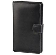 Hama Vegas Estuche para 5 Memorias USB - Universal - Cuero - 8.2x1.6x13.9cm - Color Negro