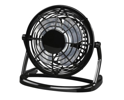 Hama Ventilador de Mesa USB de 10cm - Cable 1m - Color Negro